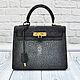 Classic bag made of genuine sea stingray leather!. Classic Bag. SHOES&BAGS. Online shopping on My Livemaster.  Фото №2