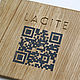 Таблички QR код на дереве. Атрибутика. Декор-купить рф. Интернет-магазин Ярмарка Мастеров.  Фото №2