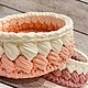 Заказать Вязанная корзиночка. plush.baby. Ярмарка Мастеров. . Корзины Фото №3