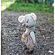 Филипп мышка тедди. Тедди Зверята. Татьяна Корчикова teddy & dolls. Ярмарка Мастеров.  Фото №4