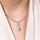 Заказать Кулон Сердечный дракон малый, опал, серебро. Organic Jewelry. Серебро и золото. Ярмарка Мастеров. . Подвеска Фото №3