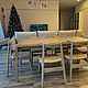 Стол обеденный из массива дуба model021. Столы. Arthur_woodworker. Интернет-магазин Ярмарка Мастеров.  Фото №2