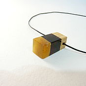 Украшения handmade. Livemaster - original item Amber pendant with a tree K-864. Handmade.