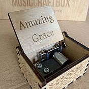 Подарки к праздникам handmade. Livemaster - original item Music box Amazing grace is a Christian hymn. Handmade.