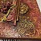 Скетчбук "Старинная история". Скетчбуки. MixedCraftStudio. Интернет-магазин Ярмарка Мастеров.  Фото №2