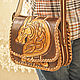 Order Women's leather bag ' Fenrir'. schwanzchen. Livemaster. . Classic Bag Фото №3