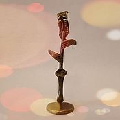 Для дома и интерьера ручной работы. Ярмарка Мастеров - ручная работа El saxofonista escultura de bronce. Handmade.