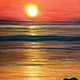 Sunset on the island of Crete, Greece. Pictures. Винтаж, куклы , картины /dolls&paintings. My Livemaster. Фото №4