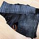 Piel de cocodrilo, Galán, abdomen, color negro. Leather. SHOES&BAGS. Ярмарка Мастеров.  Фото №5