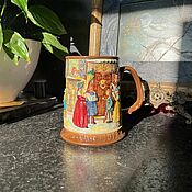 Винтаж handmade. Livemaster - original item Beer mug, Royal Doulton, England. Handmade.
