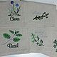 Order Kitchen towels herbs. Dear to heart things. Livemaster. . Towels Фото №3