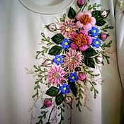 Одежда handmade. Livemaster - original item Costumes: Sports chic. embroidery on your clothes. Handmade.