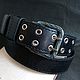 Men leather belt for jeans, Straps, Kineshma,  Фото №1
