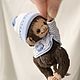 Обезьянка тедди teddy monkey мартышка ручной работы, Тедди Зверята, Новосибирск,  Фото №1