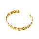 Twisted bracelet, hard bracelet 'Turns' gold bracelet 2023. Hard bracelet. Irina Moro. My Livemaster. Фото №5
