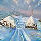 Oil Painting Winter Landscape Haystacks, Pictures, Novokuznetsk,  Фото №1
