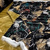Материалы для творчества handmade. Livemaster - original item Fabrics:JACKET WITH DOUBLE-SIDED COATING DWR-AUTUMN WINTER - ITALY. Handmade.