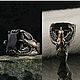 Резерв"Чёрный ястреб" Перстень с натуральным ониксом, Перстень, Ульяновск,  Фото №1