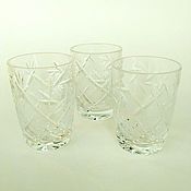 Винтаж handmade. Livemaster - original item Glasses crystal. Handmade.