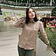 Рубашка Саша, цвет бежевый. Рубашки. Льняная одежда Molinialife. Ярмарка Мастеров.  Фото №7