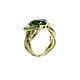 Snake Heart ring with tourmaline. Rings. Jewelry Laboratory Alter Ego. My Livemaster. Фото №5