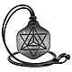 Merkaba shaped pendant made of natural shungite. Pendants. keledrocks. Online shopping on My Livemaster.  Фото №2
