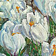 Oil painting Spring. Crocuses. Pictures. Pictures for the soul (RozaSavinova). Online shopping on My Livemaster.  Фото №2