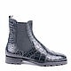 Челси из кожи крокодила. Челси. Croc-Shoes. Интернет-магазин Ярмарка Мастеров.  Фото №2