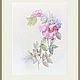 Watercolor. Watercolor miniature. Flowers. Briar. Pictures. ArtShipilina. My Livemaster. Фото №4