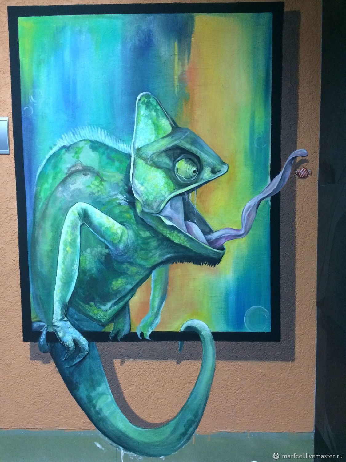 Marfeel. Роспись стен 3D в интернет-магазине Ярмарка Мастеров по цене ...