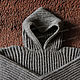 Order Sweater fleece with a hood, grey (No. №9). Rogopuh. Livemaster. . Sweaters Фото №3