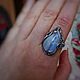 Кольцо с лунным камнем wire wrap. Кольца. Selena Di украшения wire wrap. Ярмарка Мастеров.  Фото №6