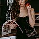 Бархатный костюм "Dark chocolate"(с расклешенным топом). Костюмы. Авторское ателье Лидии Фатеевой (your-day). Интернет-магазин Ярмарка Мастеров.  Фото №2