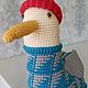 Заказать Амигуруми Чайка в шапке. Irina-w3p. Ярмарка Мастеров. . Амигуруми куклы и игрушки Фото №3