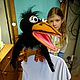 Puppet theatre: Crow puppets more the size of 55 cm. Puppets, Puppet show, Voronezh,  Фото №1