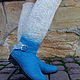 Сапоги валенки "Высокие". Сапоги. Eco Shoes by Julia Pizar. Ярмарка Мастеров.  Фото №6