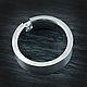 Titanium ring with Swarovski cubic zirconia. Rings. asgdesign. My Livemaster. Фото №5