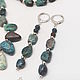 Order kit: Beads, earrings, Sarinite bracelet'. Selberiya shop. Livemaster. . Jewelry Sets Фото №3