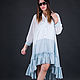 Заказать Платье-рубашка женское, Модная туника - DR0194CTSL. EUG FASHION. Ярмарка Мастеров. . Платья Фото №3