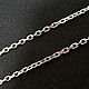 Chain 45 cm Anchor Faceted Silver (0801S050). Chain. anna-epifanova. My Livemaster. Фото №4