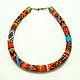Harness beaded Hot sun. Necklace. biser-Mily. Online shopping on My Livemaster.  Фото №2