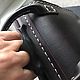 Сумка- тоут мини handheld bag темно-винный. Сумка-тоут. AOS Leather Goods (Алексей кожа +). Ярмарка Мастеров.  Фото №6