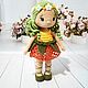 Кукла для девочек : Лесная фея. Амигуруми куклы и игрушки. Juliacrochettoys. Ярмарка Мастеров.  Фото №6