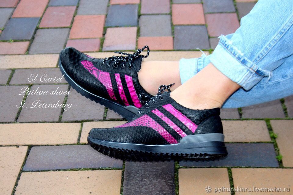 Кроссовки из кожи питона в интернет-магазине на Ярмарке Мастеров ...