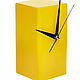  Часы настольные в стиле лофт от WeonLoft желтые, Часы каминные, Москва,  Фото №1