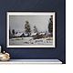 Картина акварелью Зима в деревне, Картины, Лесной,  Фото №1