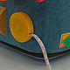 Мягкий бизиборд / Бизикуб 40 в 1 (Бирюзовый). Бизиборды. Bizibord-Toy. Ярмарка Мастеров.  Фото №6