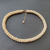 Украшения handmade. Livemaster - original item Choker necklace with pearl beads. Handmade.