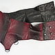 Belts: sash corset genuine leather under the snake Burgundy. Belt. Lollypie - Modiste Cat. My Livemaster. Фото №5