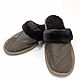 Men's Leather slippers, Slippers, Nalchik,  Фото №1